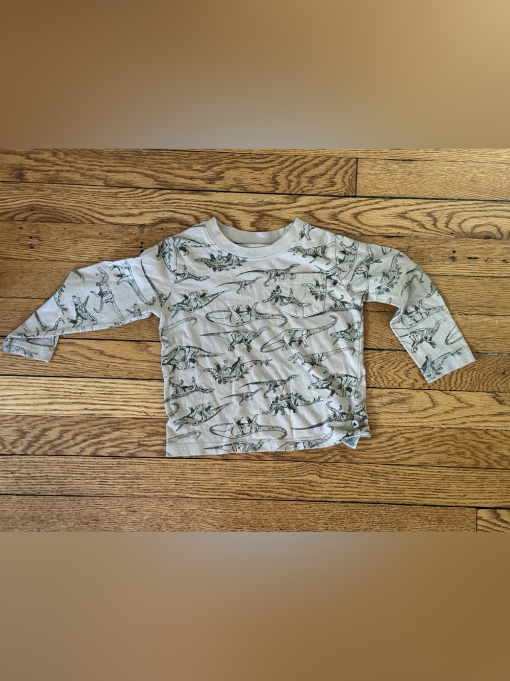 GAP Kids Dinosaur Long-Sleeve Tee - Size 3